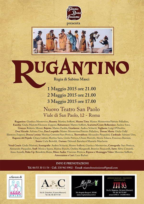 A Maggio, un imperdibile Rugantino!