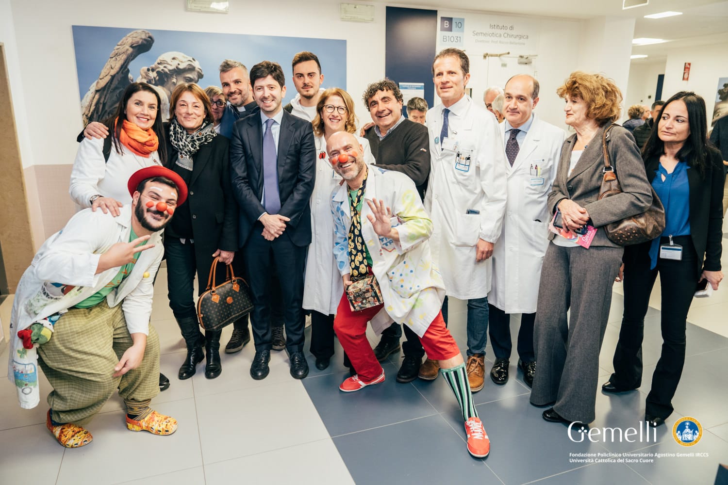 inaugurazione reparto oncologia pediatrica al Gemelli