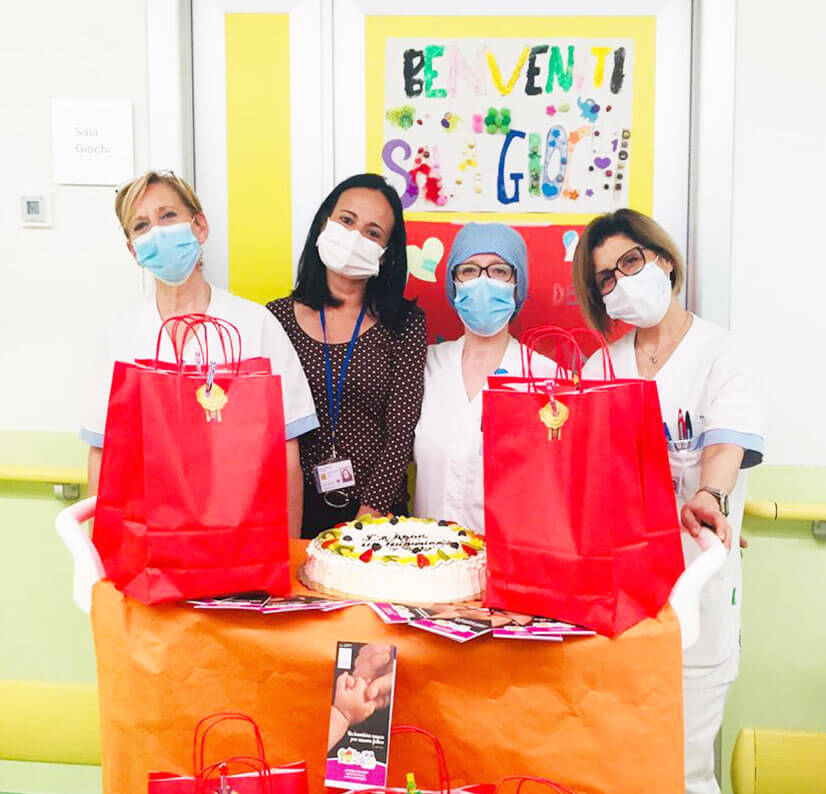 Festa della Mamma in Ospedale