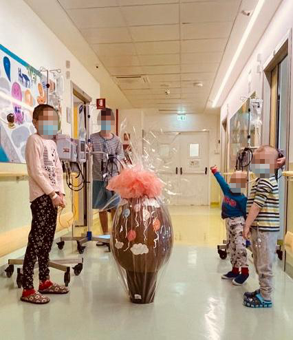 Pasqua al Policlinico Gemelli